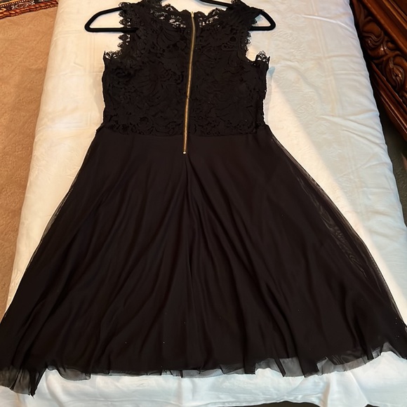 JUNIOR Black Top Lace Dress From JUMP APPAREL- Size: 11/12 - Picture 3 of 16